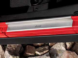 Mopar 2007-2018 Jeep Wrangler Door Sill Guards  82210108AC