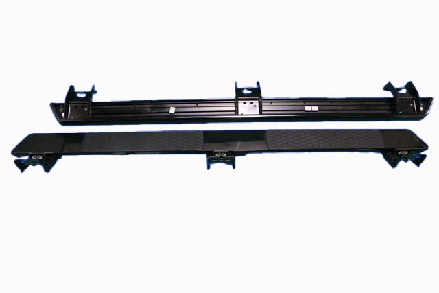 Ram Black Aluminum Tubular Side Steps, Cab Length for Ram 1500 Classic Body Style 82213273AE