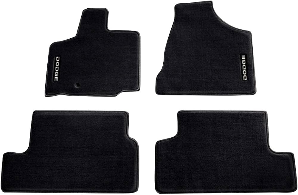 Mopar 2013-2020 Dodge Grand Caravan Mat Kit-Floor - 1ST & 2ND Row 82213484AB