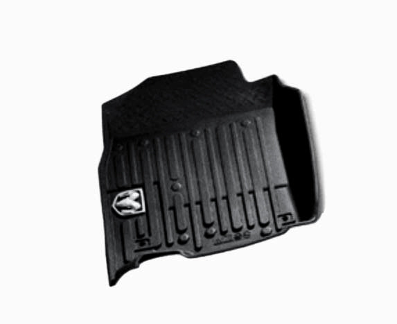 Ram All Weather Rubber Mats, Crew Cab, Black for Ram 1500 DS Classic Body Style 82215583AB