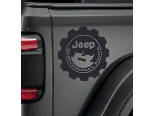 Mopar Jeep Performance Parts Decal 82216407AA