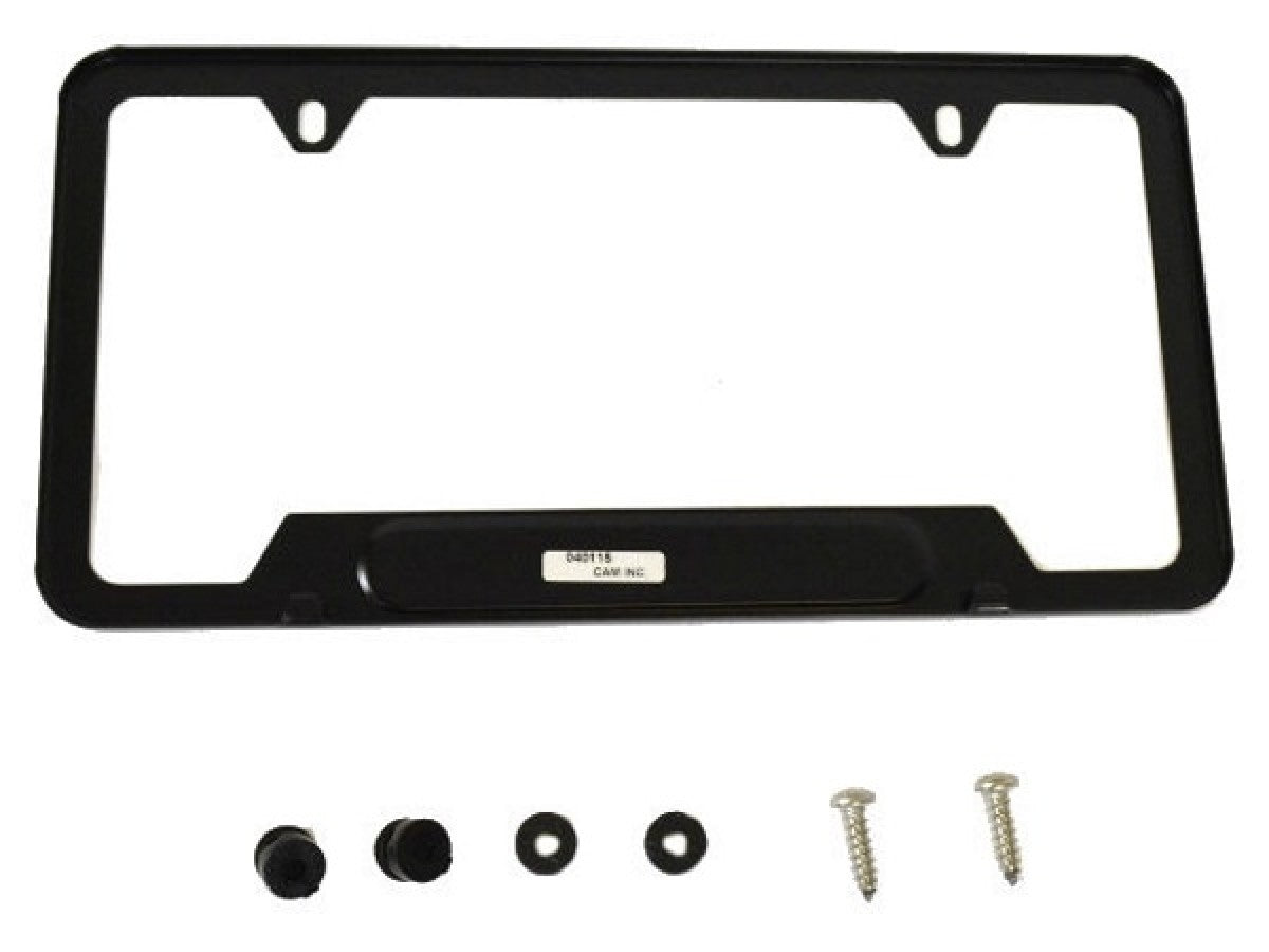 Mopar Plate Frame Black W\/ Challenger Logo 82214922