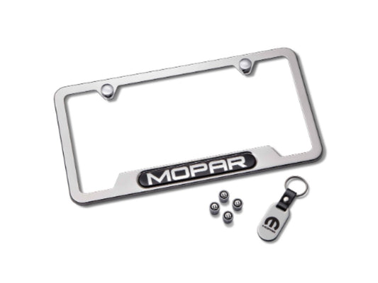 Mopar License Plate Frame Gift Set 82215855