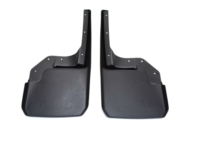 Jeep 2007-2018 JK Wrangler Deluxe Molded Splash Guards, Front, Without Off-Road & Tubular Bumpers 82210233