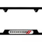 Mopar Plate Frame Black W/ Dodge Logo 82214767