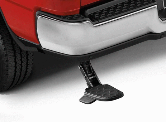 Ram Black Bed Step, Works With Bed Assist Handle for Ram 1500 DT New Body Style Truck 82215289AH