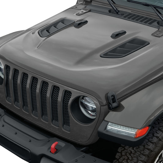 Mopar Hood -Jeep Wrangler 2018-2021 and Jeep Gladiator 2020-2021 82215373AD