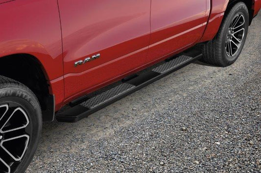 Ram Matte Black Cab Length Painted Running Boards for Ram 1500 DT New Body Style Crew Cab Truck 82215301AC